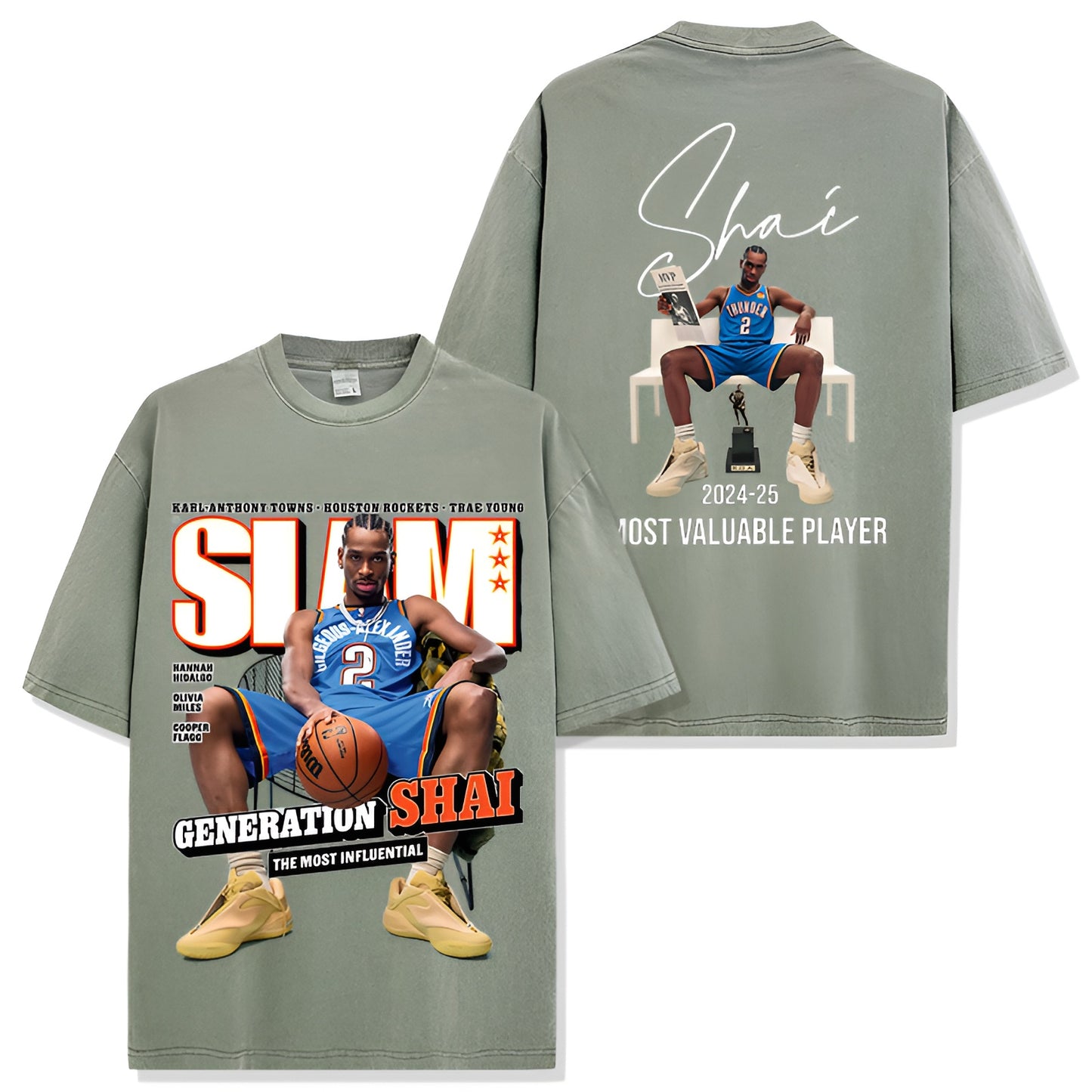 SHAI MVP BACKPRINT TEE