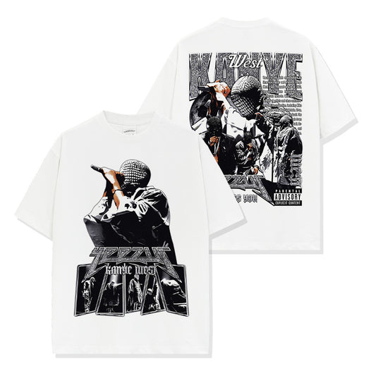 KANYE WEST BACKPRINT TEE