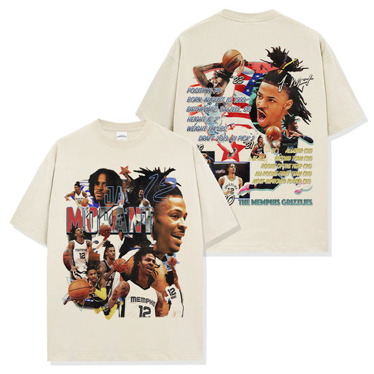 JA MORANT BACKPRINT TEE