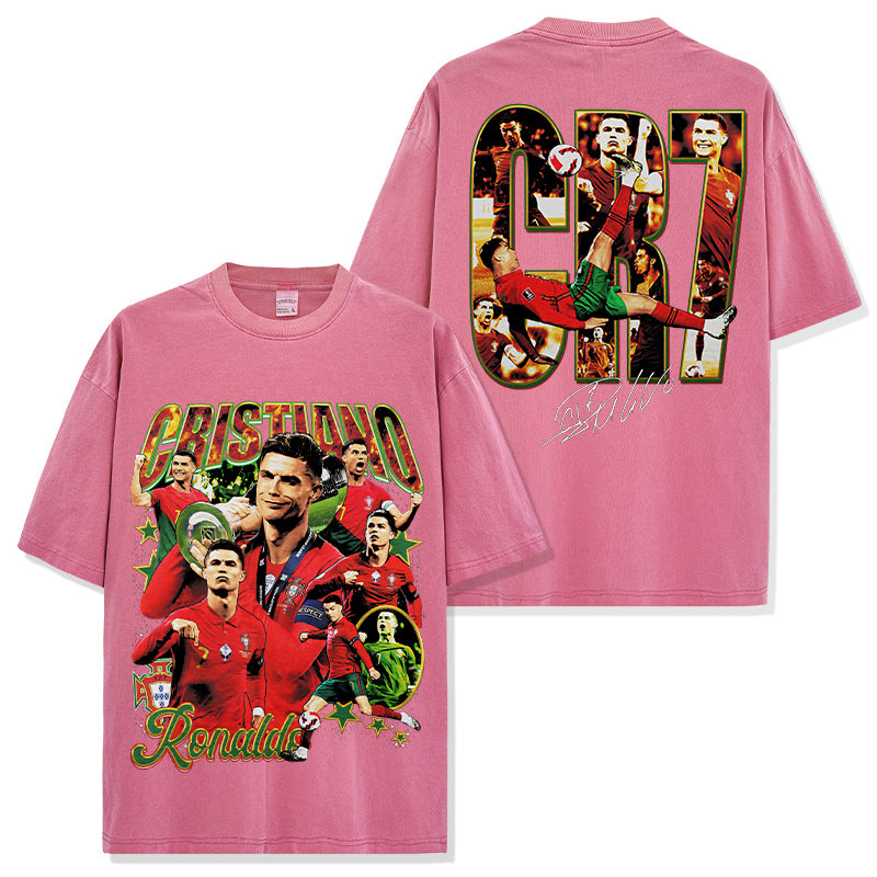 CRISTIANO RONALDO CR7 BACKPRINT TEE