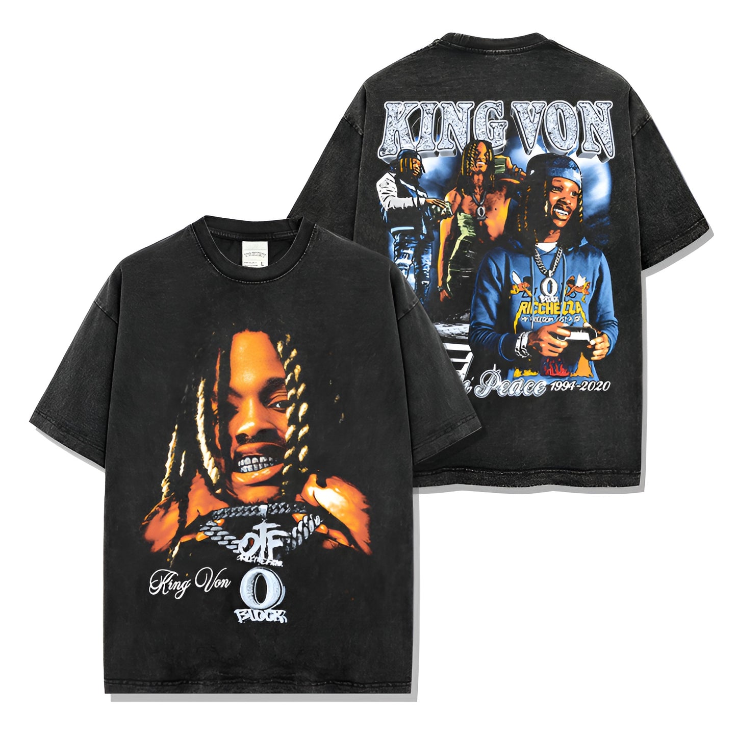 KING VON BACKPRINT TEE