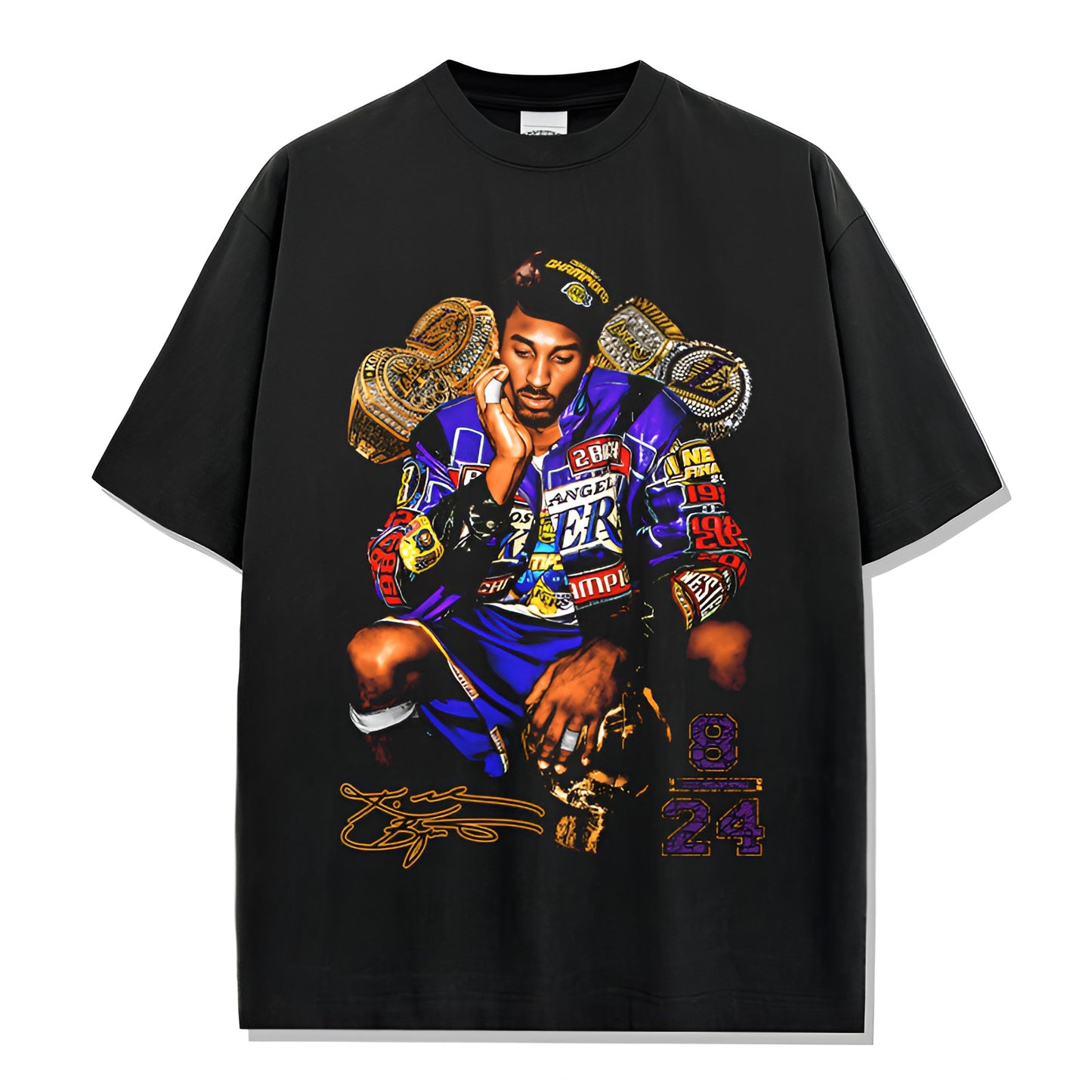 KOBE BRYANT RINGS TEE