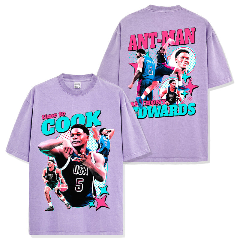 ANTHONY EDWARDS BACKPRINT TEE