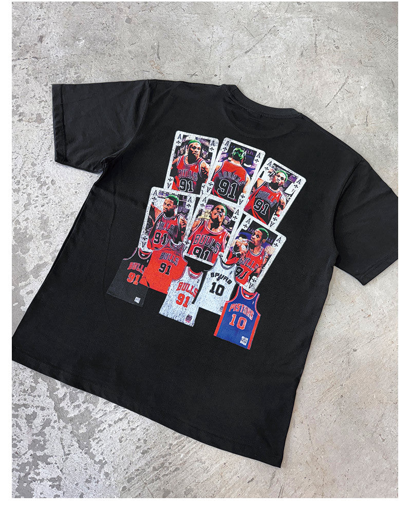 DENNIS RODMAN BACKPRINT TEE