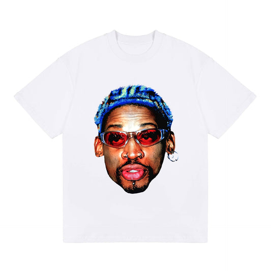 DENNIS RODMAN BLUE TEE