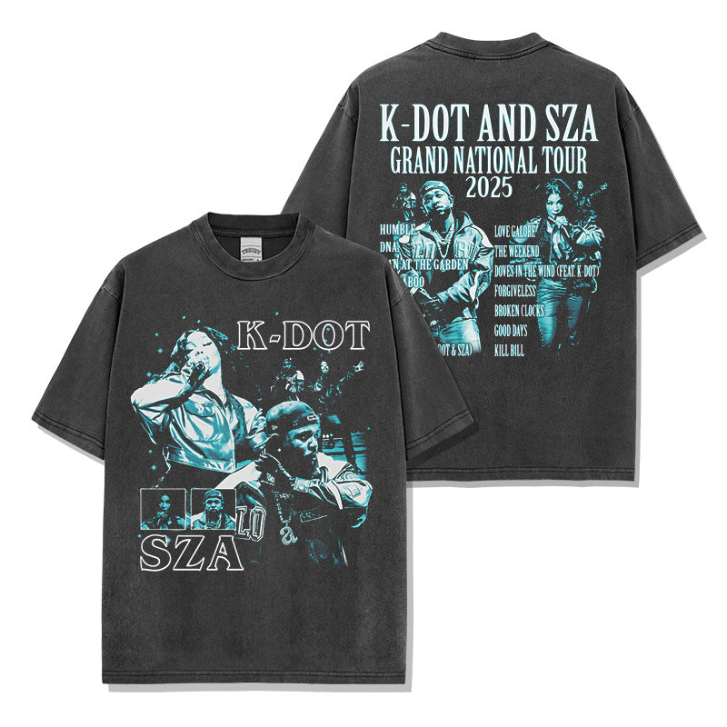 K-DOT AND SZA TOUR BACKPRINT TEE