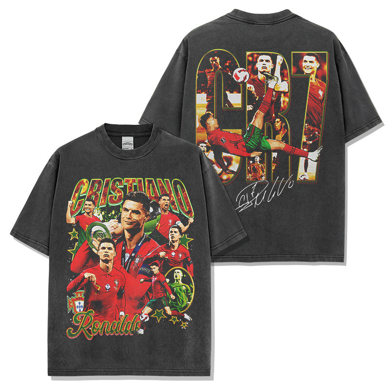CRISTIANO RONALDO CR7 BACKPRINT TEE
