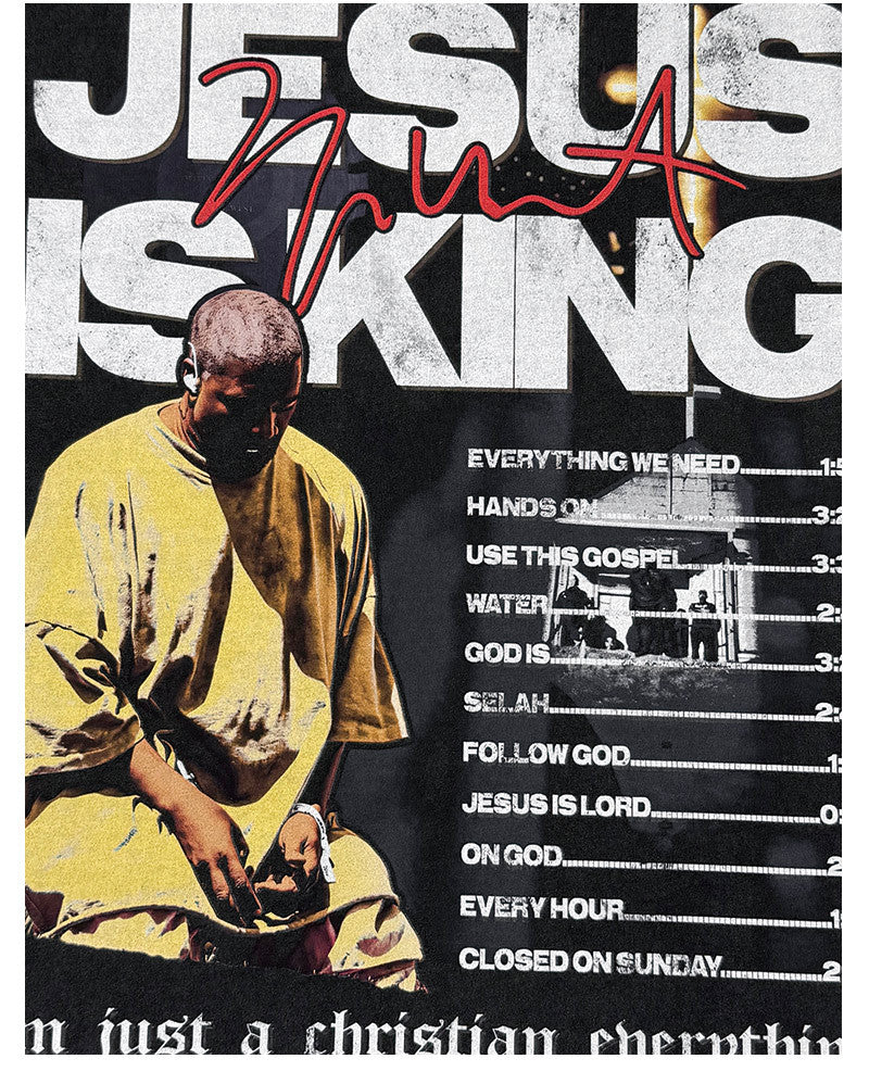 KANYE WEST JESUS IS KING TEE