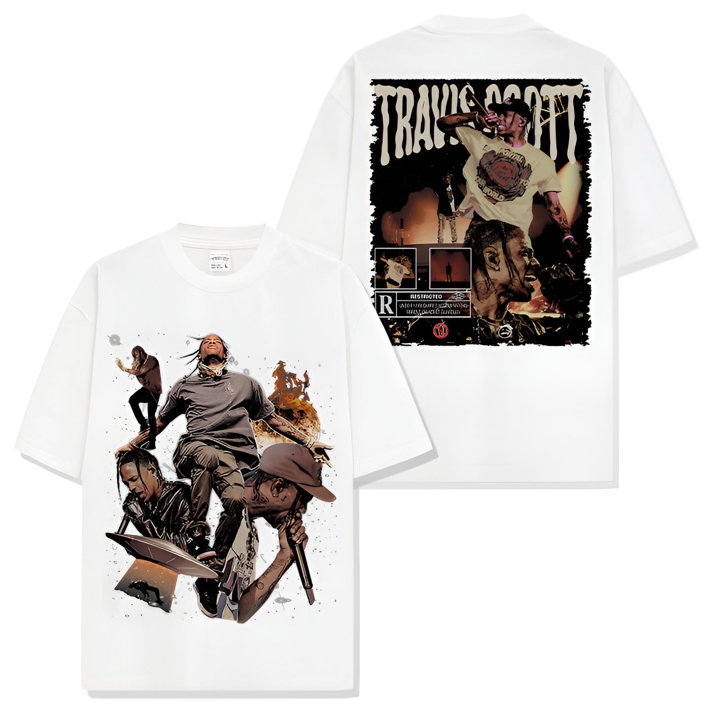 TRAVIS SCOTT BACKPRINT TEE