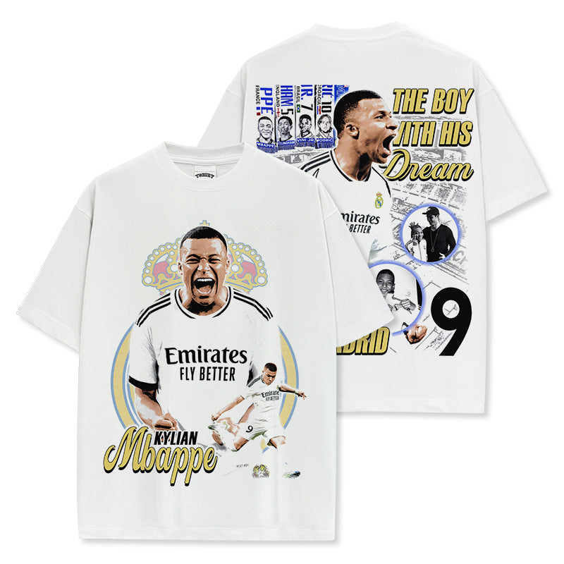 KYLIAN MBAPPE REAL MADRID TEE