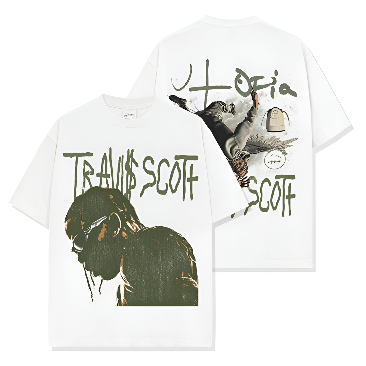 TRAVIS UTOPIA BACKPRINT TEE