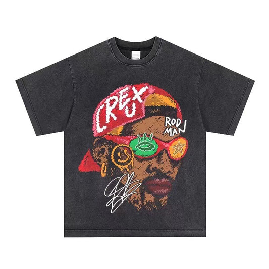 PAINTED RODMAN TEE