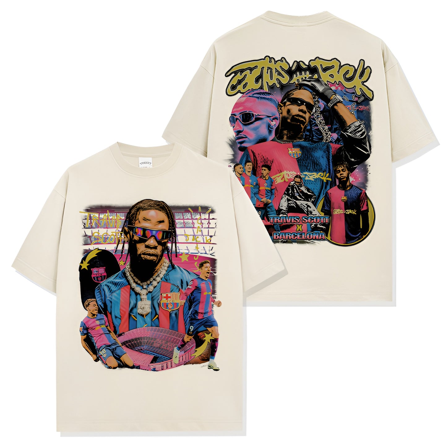 TRAVIS SCOTT BARCELONA TEE