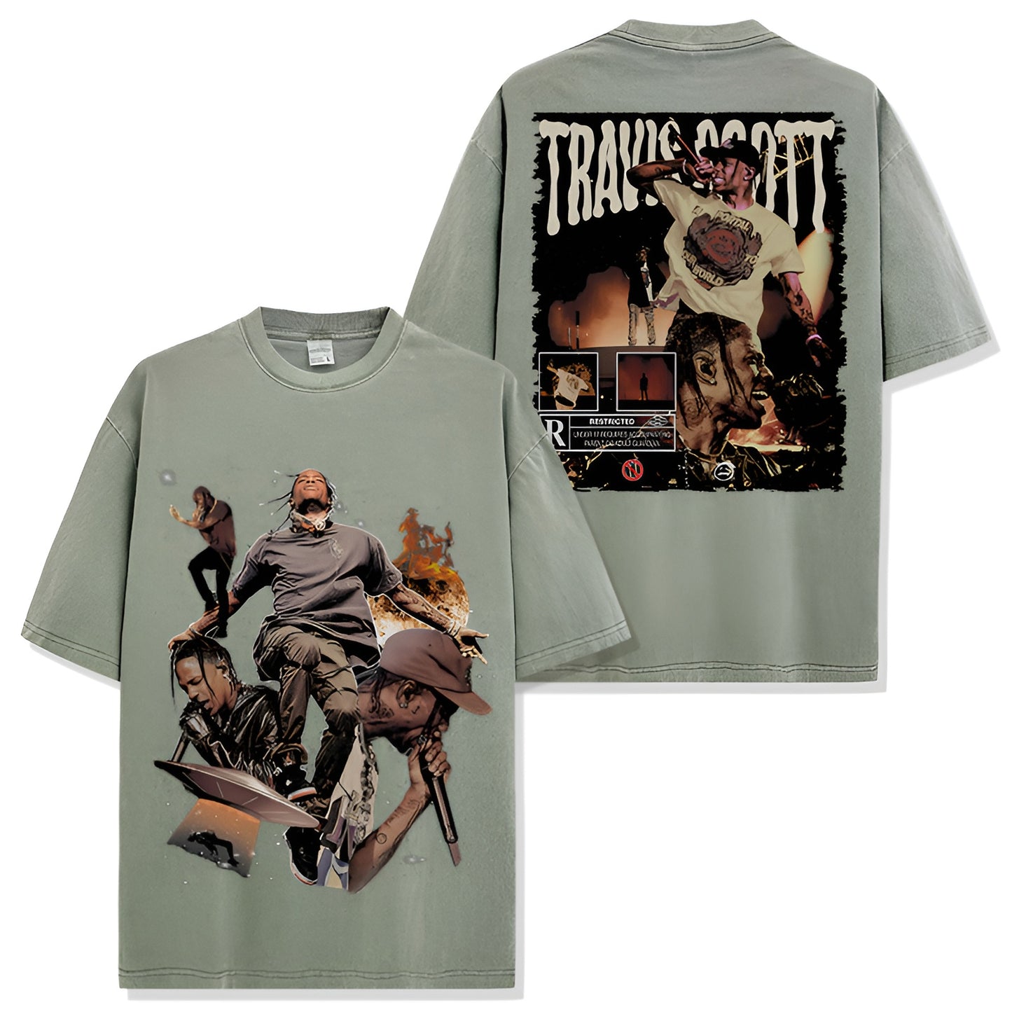 TRAVIS SCOTT BACKPRINT TEE