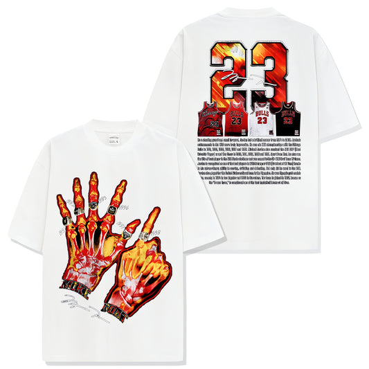 MICHAEL JORDAN RINGS TEE