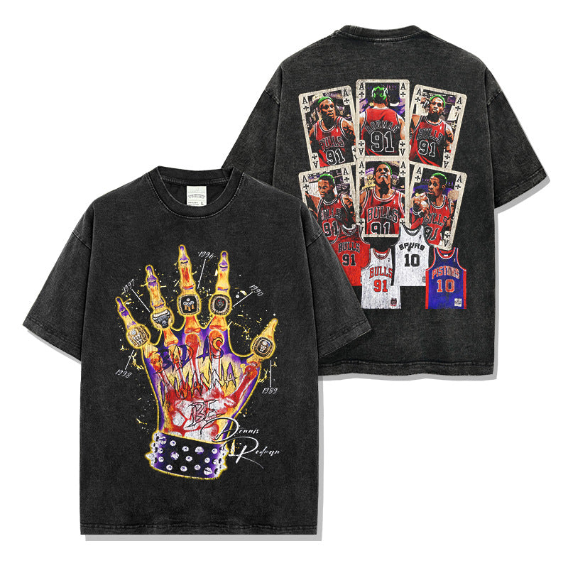 DENNIS RODMAN BACKPRINT TEE