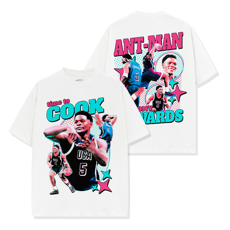 ANTHONY EDWARDS BACKPRINT TEE