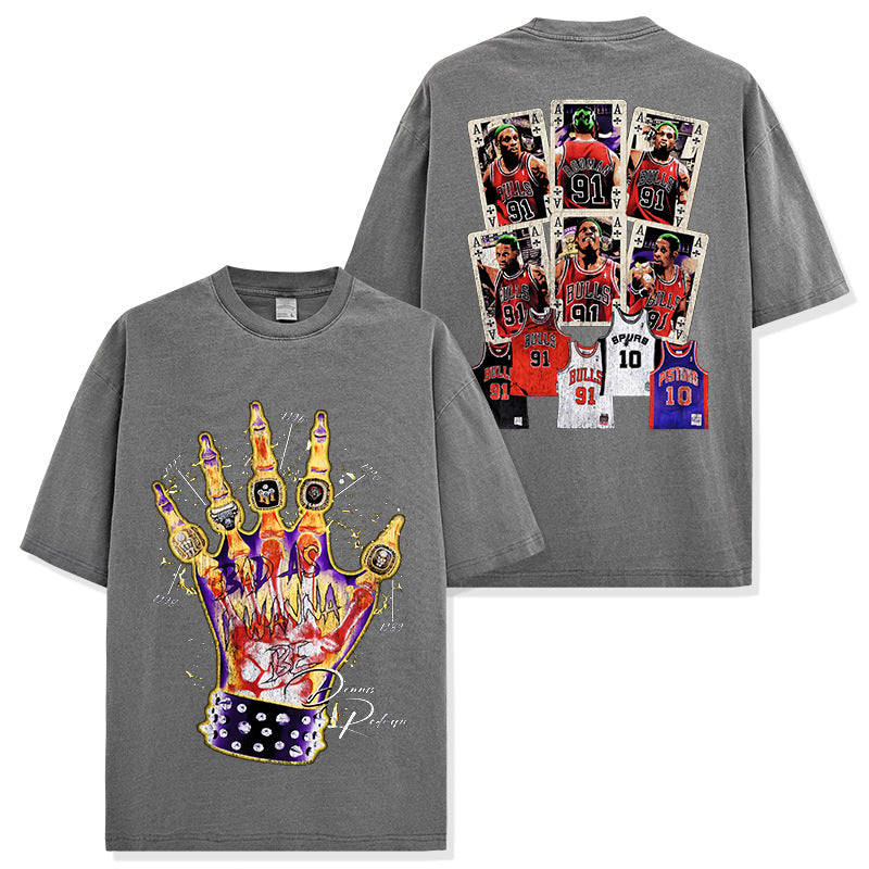 DENNIS RODMAN BACKPRINT TEE