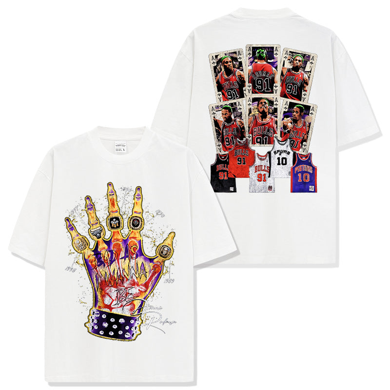 DENNIS RODMAN BACKPRINT TEE