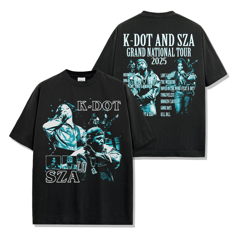K-DOT AND SZA TOUR BACKPRINT TEE