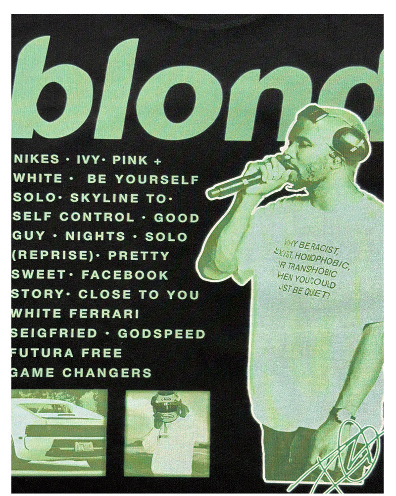 FRANK OCEAN BLOND BACKPRINT TEE