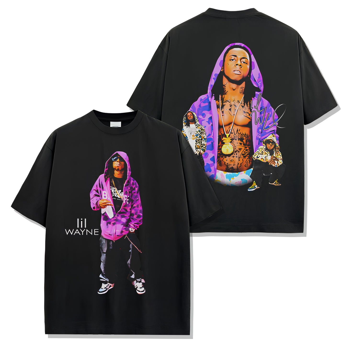 LIL WAYNE BACKPRINT TEE