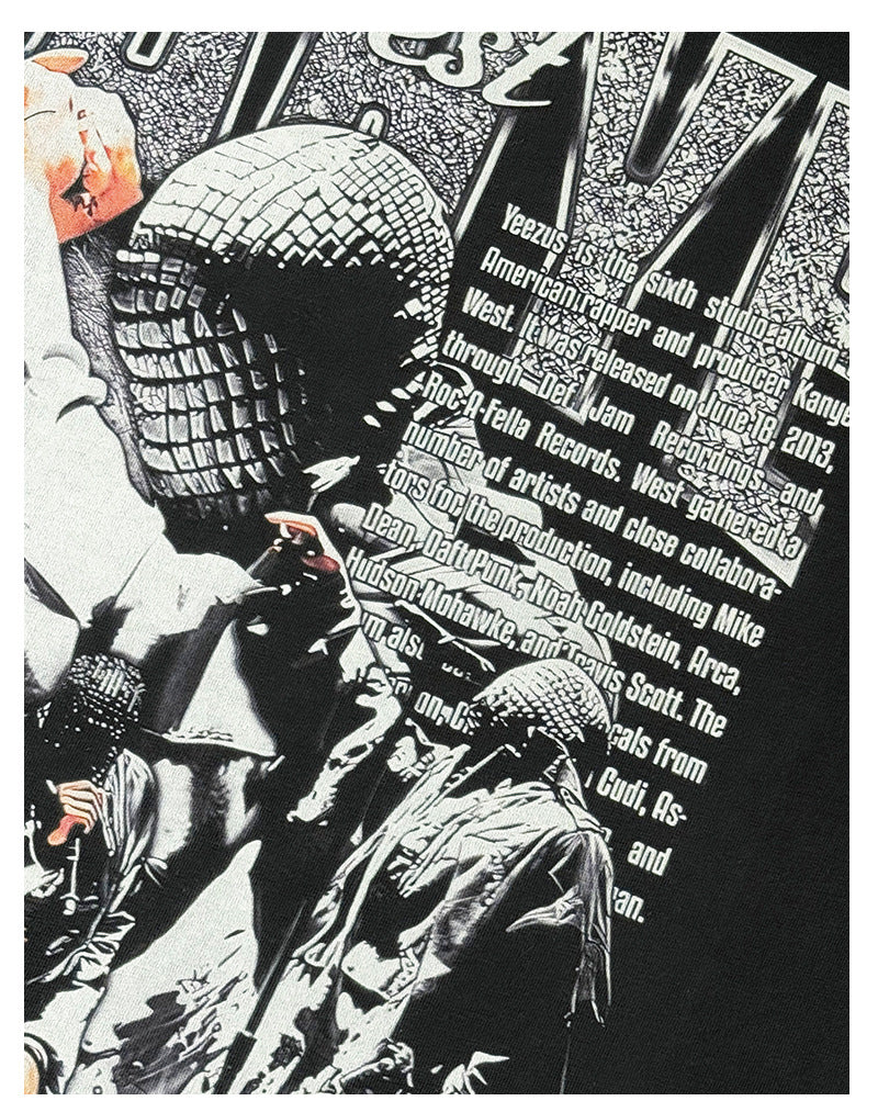 KANYE WEST BACKPRINT TEE