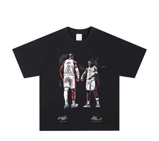LEBRON JAMES x ANTHONY EDWARDS USA TEE