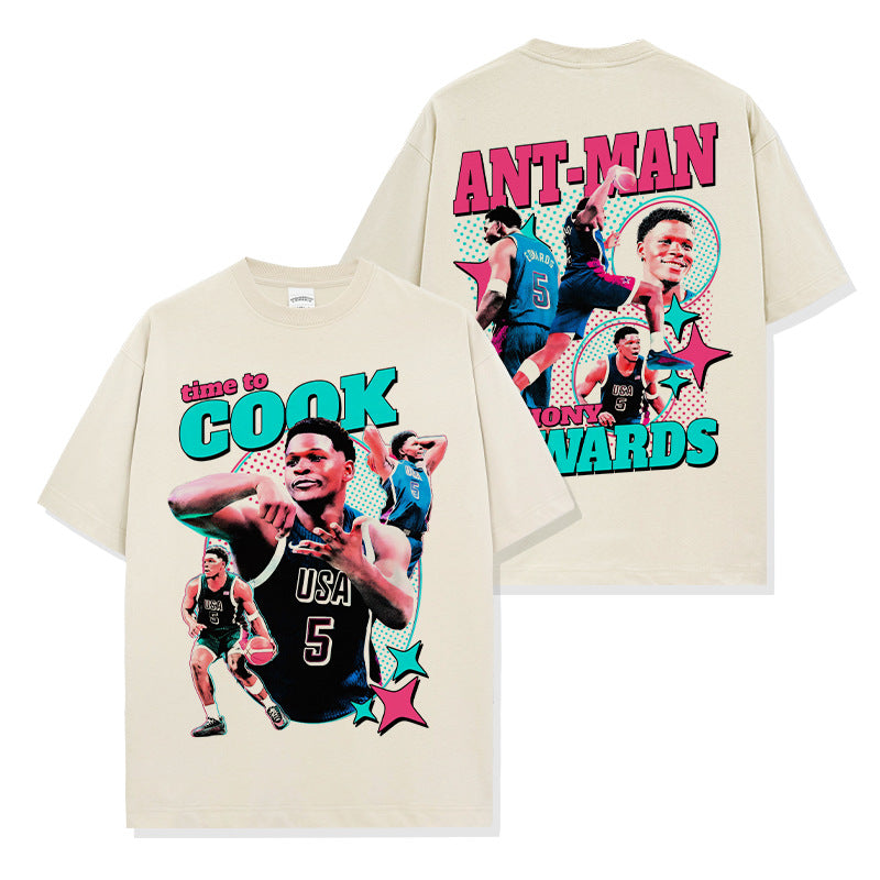 ANTHONY EDWARDS BACKPRINT TEE