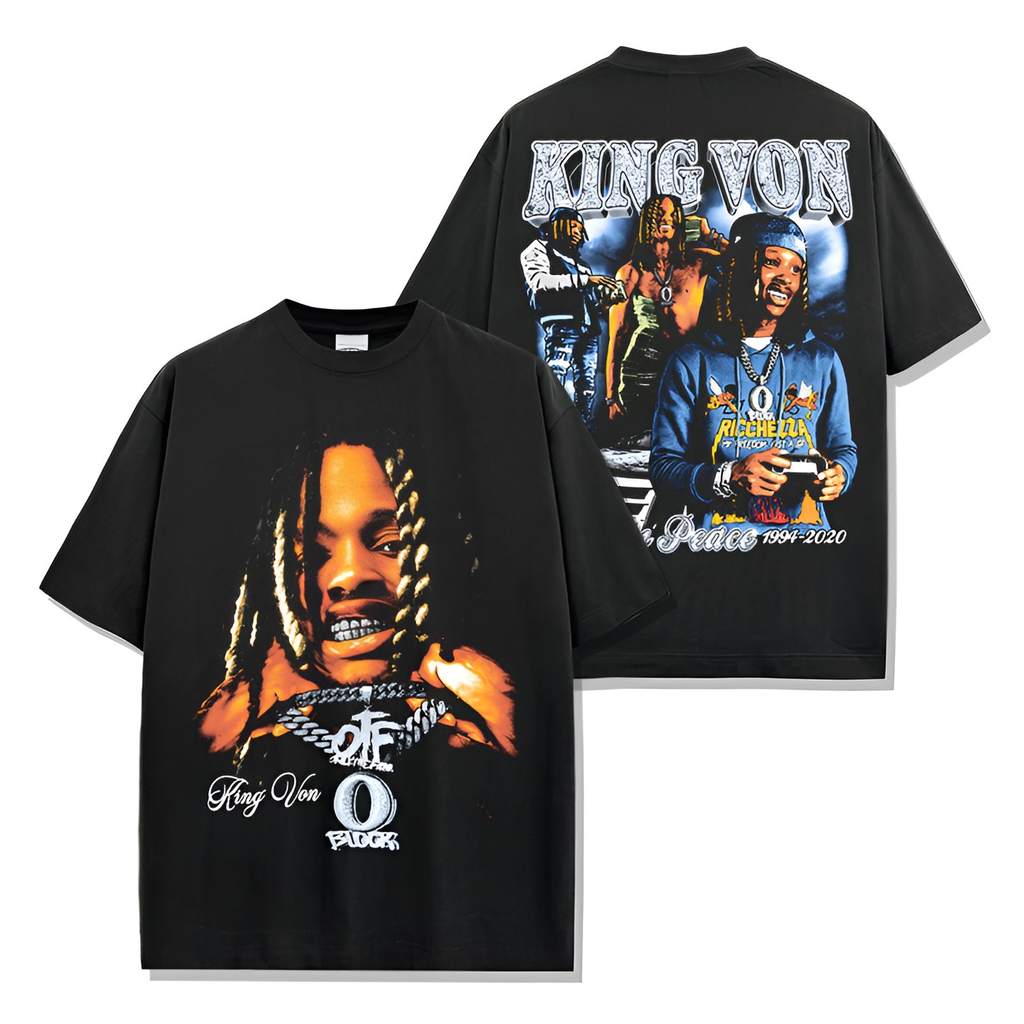KING VON BACKPRINT TEE