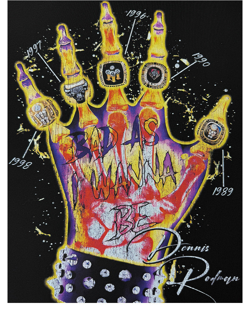 DENNIS RODMAN BACKPRINT TEE