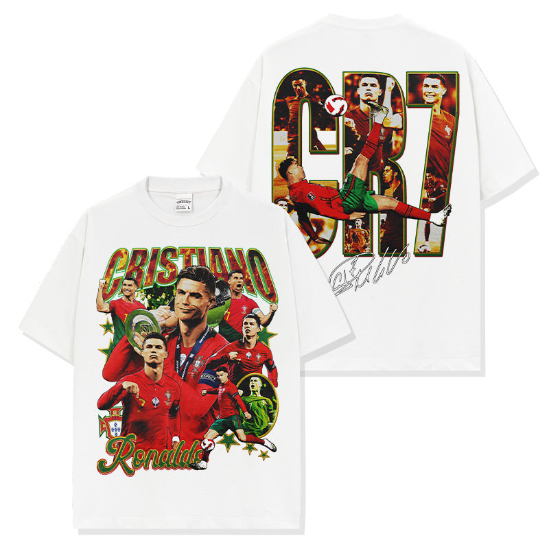 CRISTIANO RONALDO CR7 BACKPRINT TEE