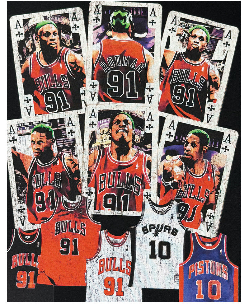 DENNIS RODMAN BACKPRINT TEE