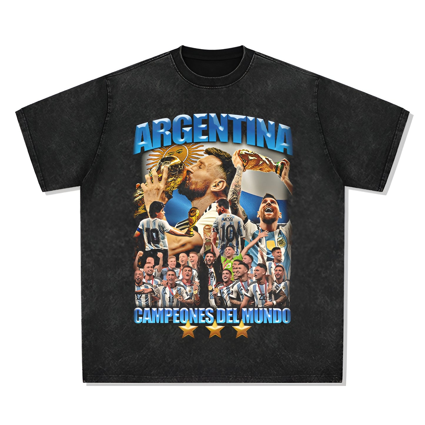 ARGENTINA WORLD CUP CHAMPIONS TEE