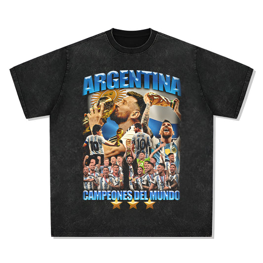 ARGENTINA WORLD CUP CHAMPIONS TEE
