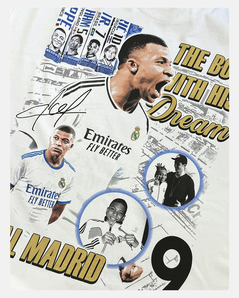 KYLIAN MBAPPE REAL MADRID TEE