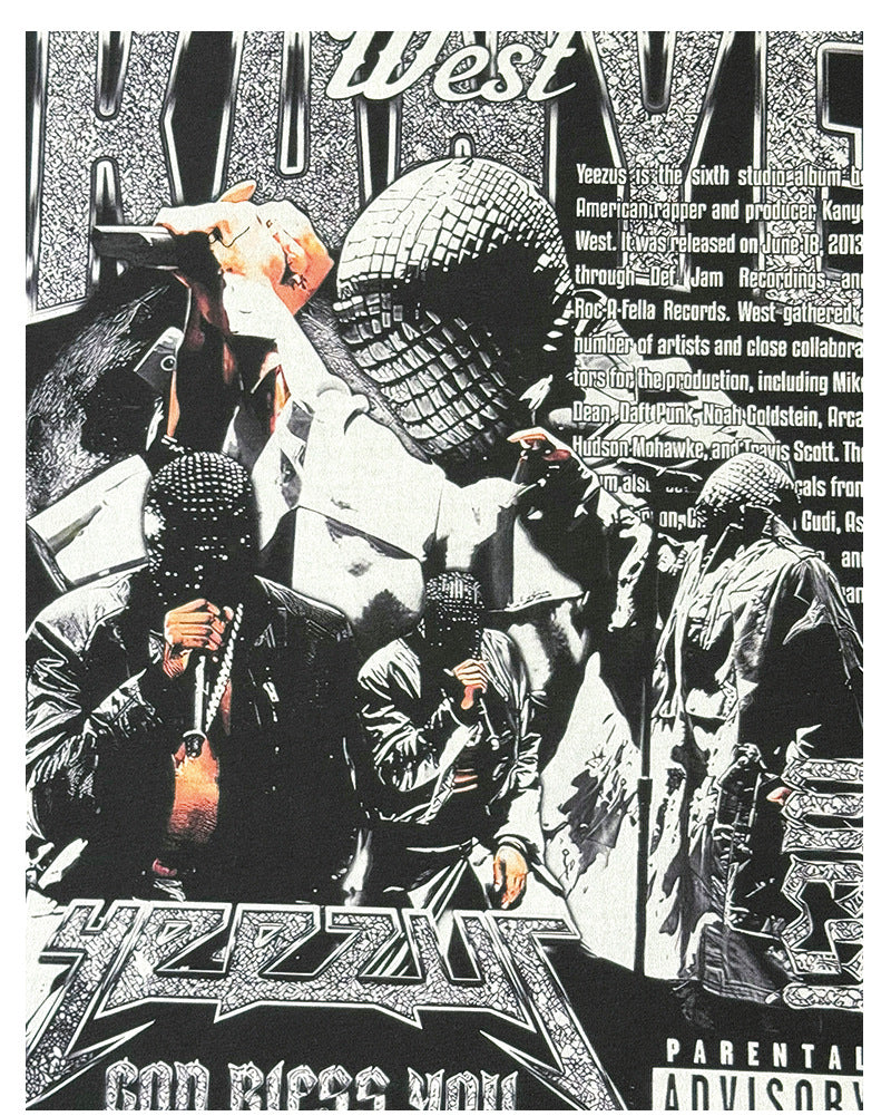 KANYE WEST BACKPRINT TEE