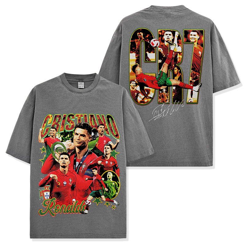 CRISTIANO RONALDO CR7 BACKPRINT TEE