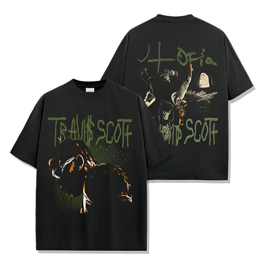 TRAVIS UTOPIA BACKPRINT TEE