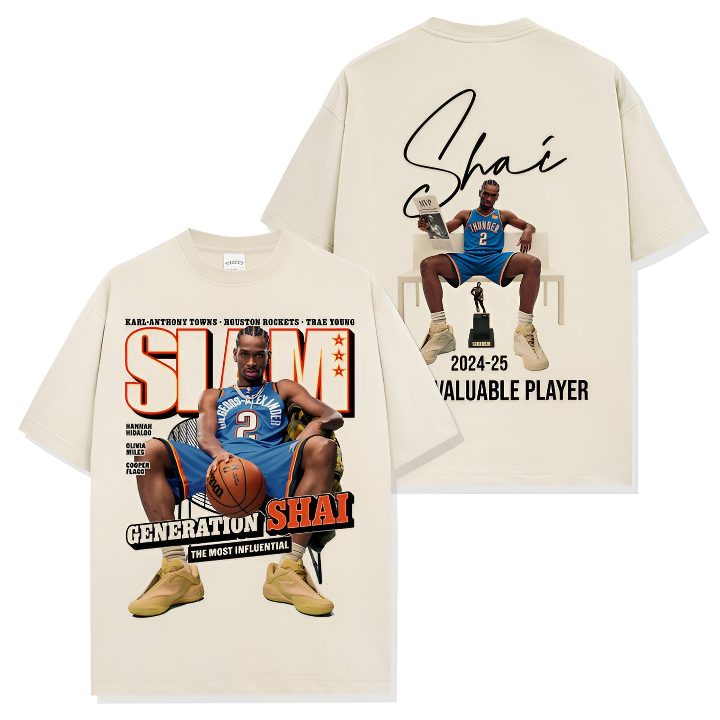 SHAI MVP BACKPRINT TEE