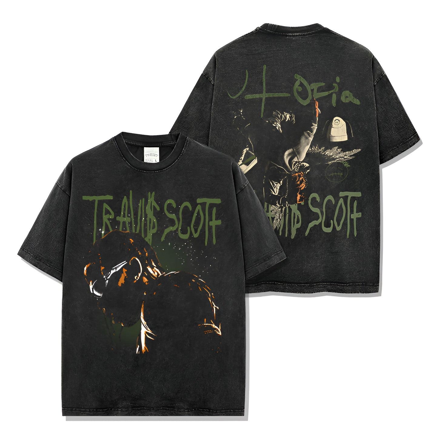 TRAVIS UTOPIA BACKPRINT TEE