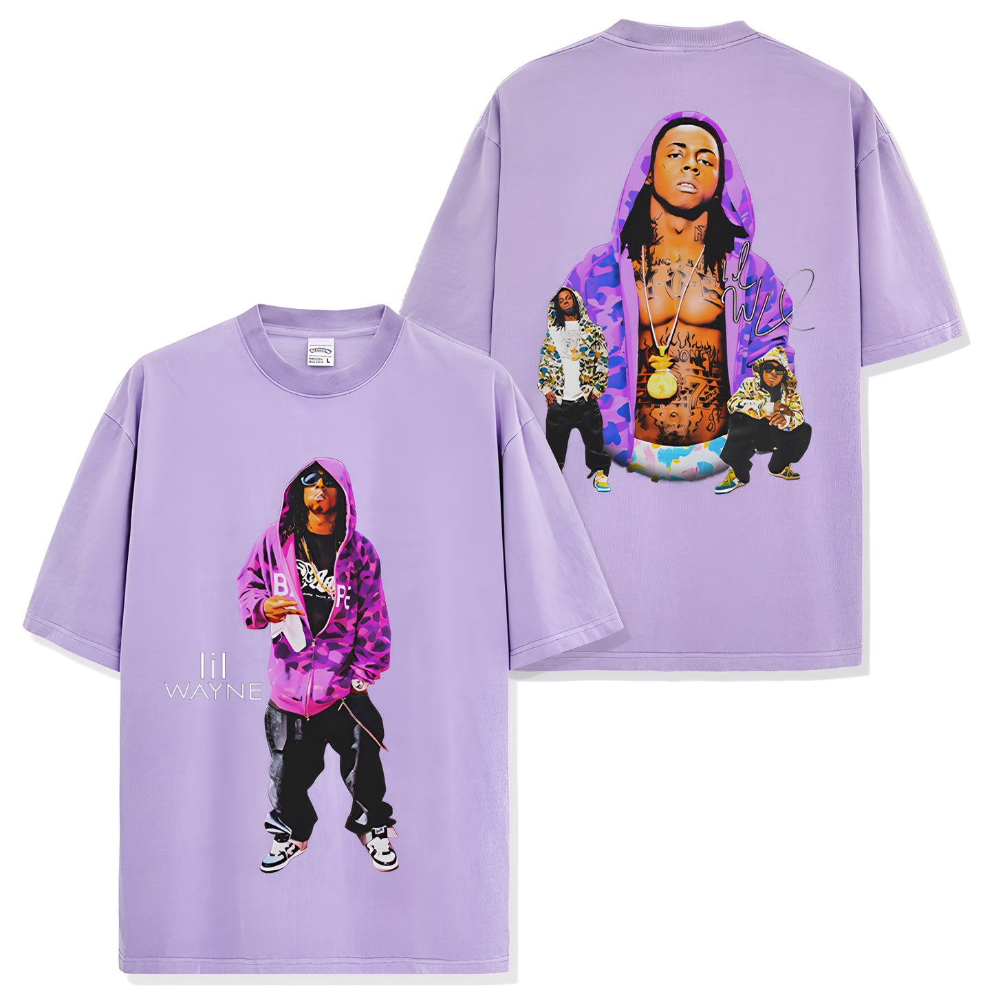LIL WAYNE BACKPRINT TEE